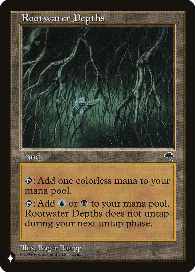 Rootwater Depths