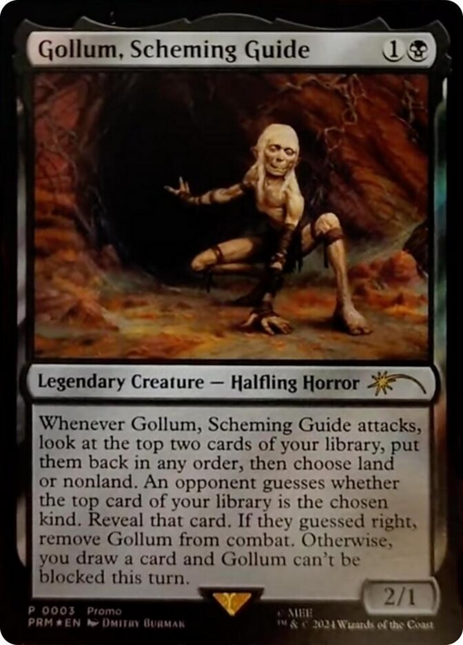 Gollum, Scheming Guide