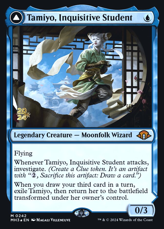 Tamiyo, Inquisitive Student