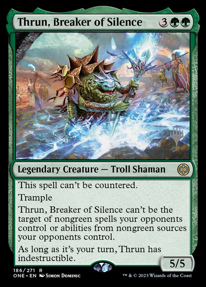 Thrun, Breaker of Silence