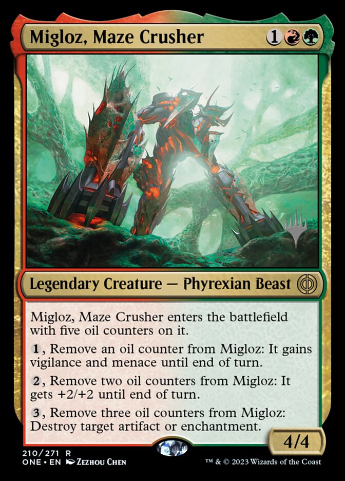 Migloz, Maze Crusher