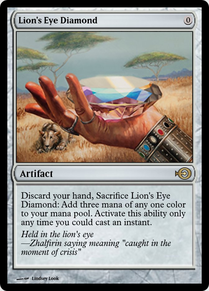 MTG ライオンの瞳のダイアモンド Lion's Eye Diamond マジック：ザ