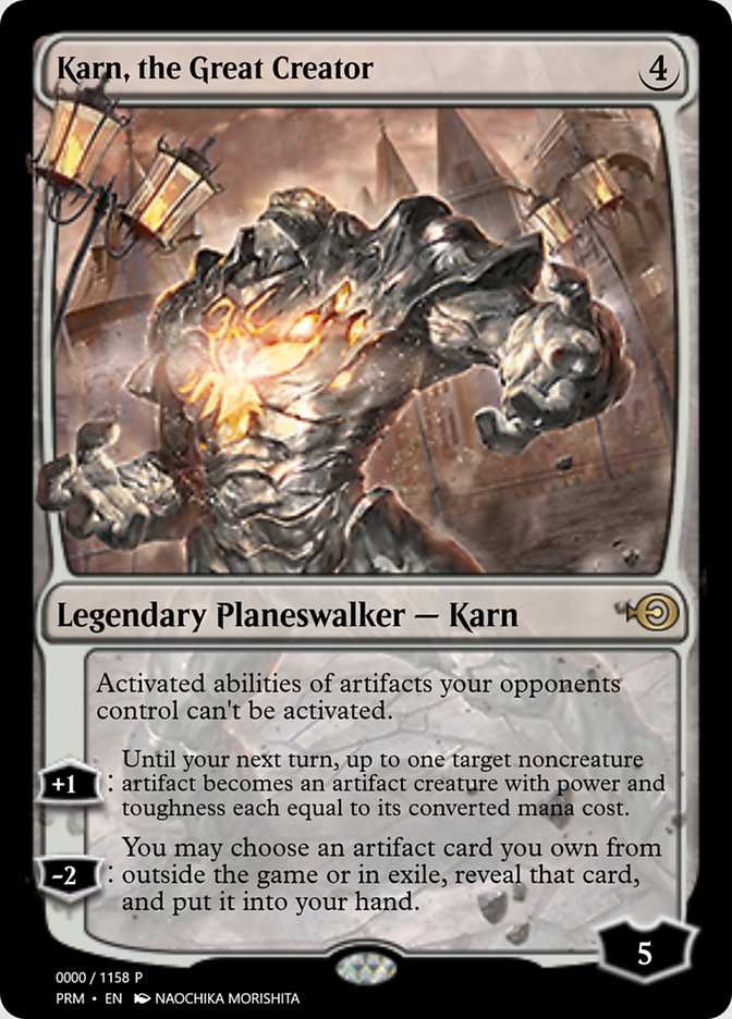 Karn The Great Creator Mtg Wtf