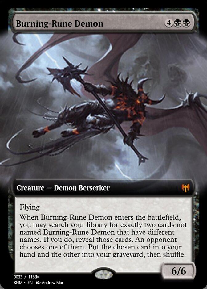 Burning-Rune Demon