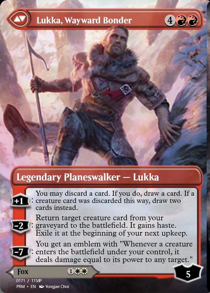 Lukka, Wayward Bonder