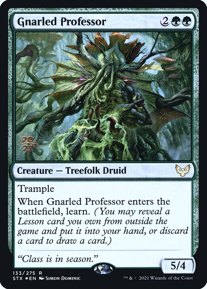 Gnarled Professor