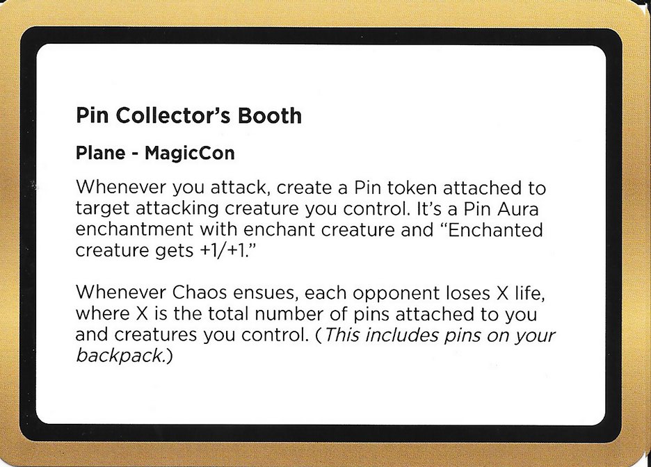 Pin Collector's Booth