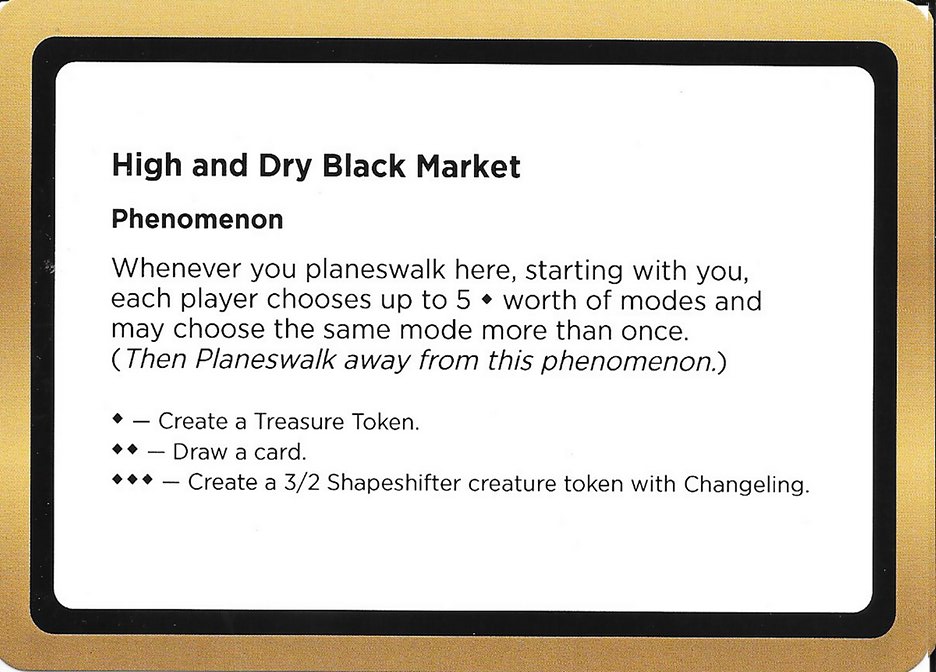 High and Dry Black Market
