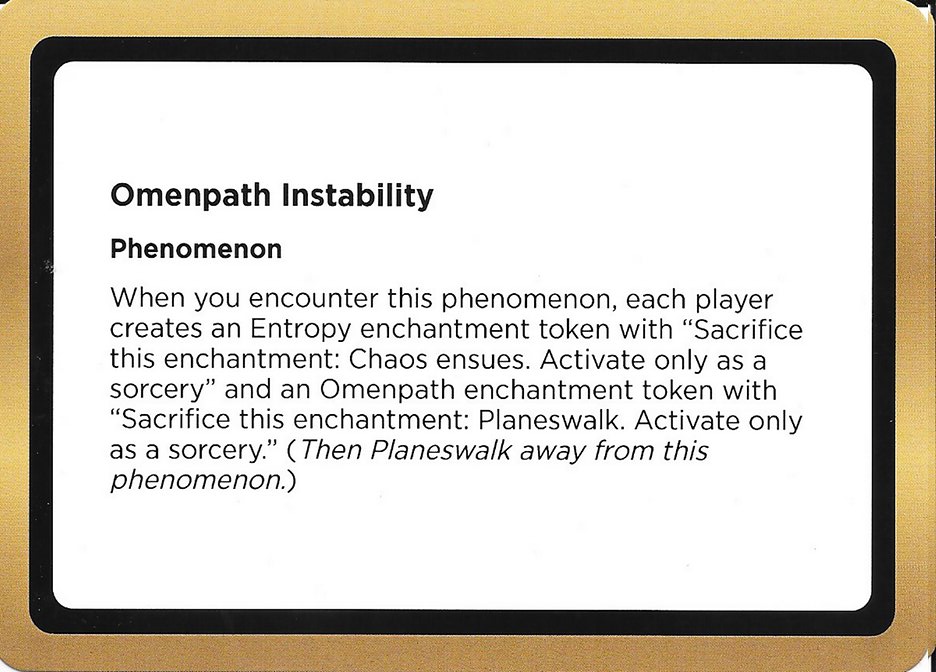 Omenpath Instability