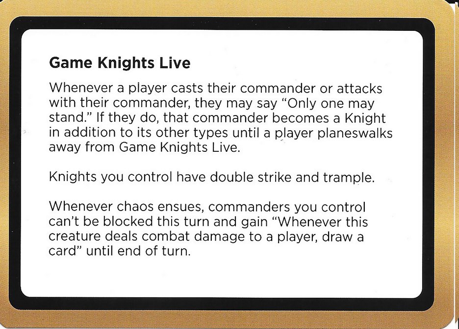 Game Knights Live