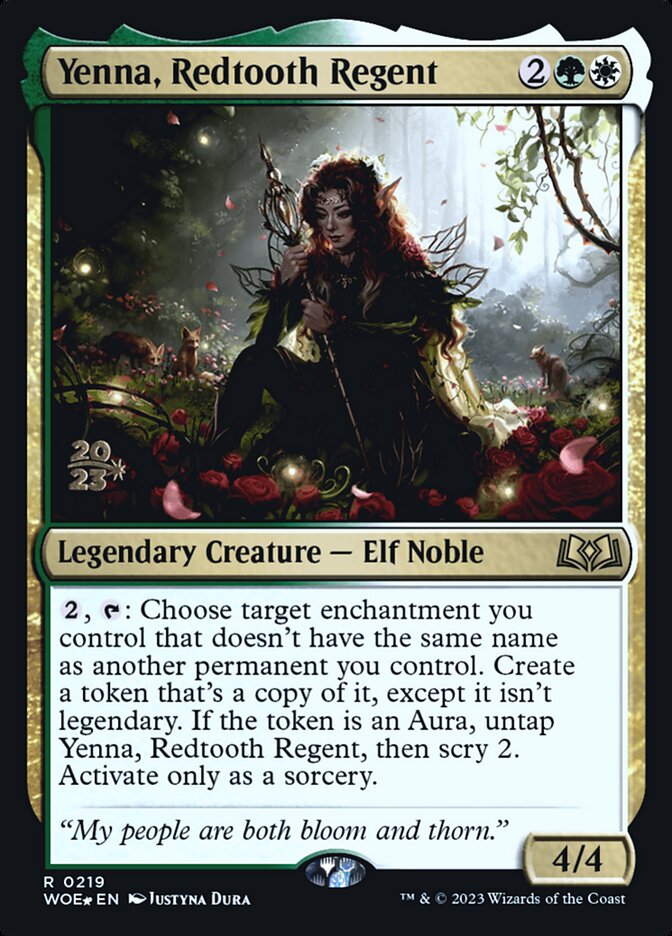 Yenna, Redtooth Regent