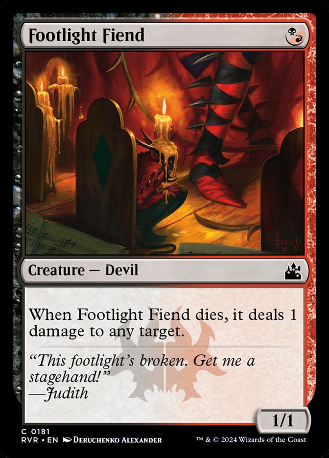 Footlight Fiend