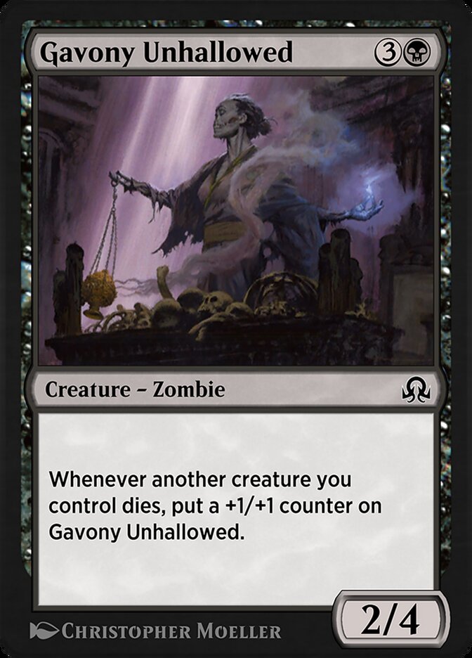 Gavony Unhallowed