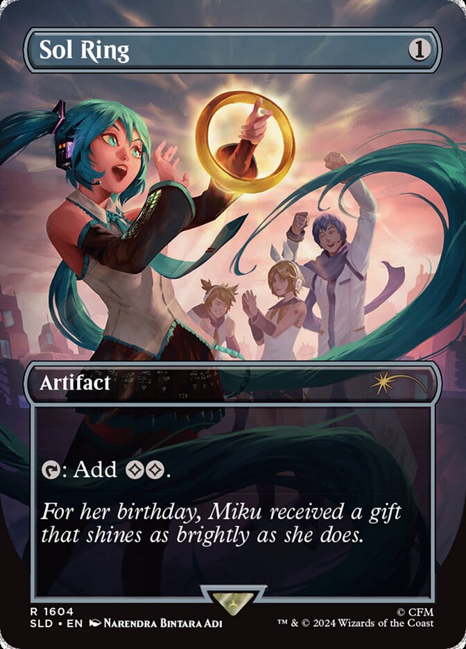 Hatsune Miku Digital Sensation Foil Secret Lair Drop Secret Lair Drop Mtgwtf 