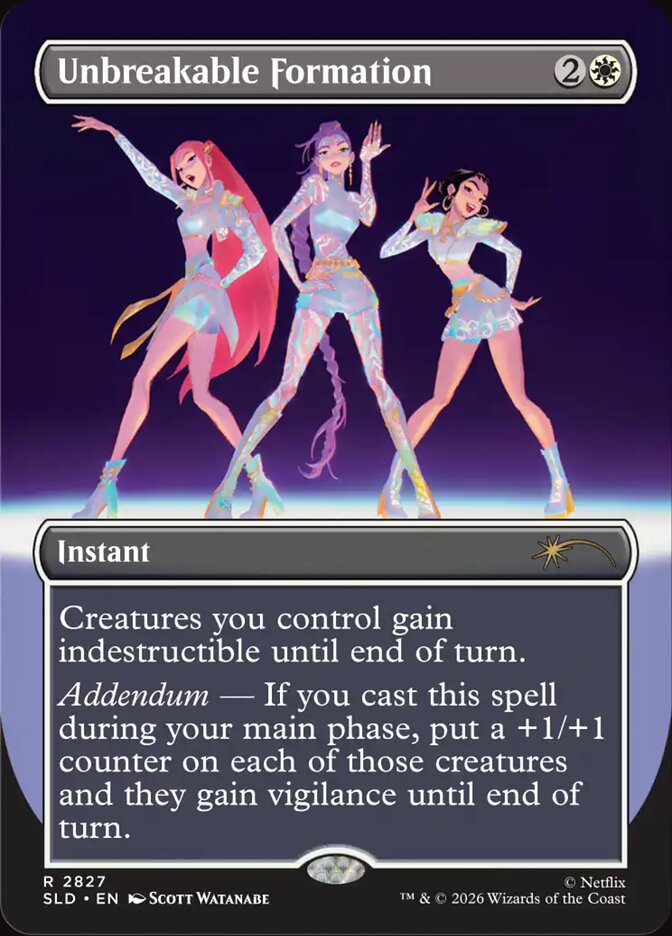 Unbreakable Formation