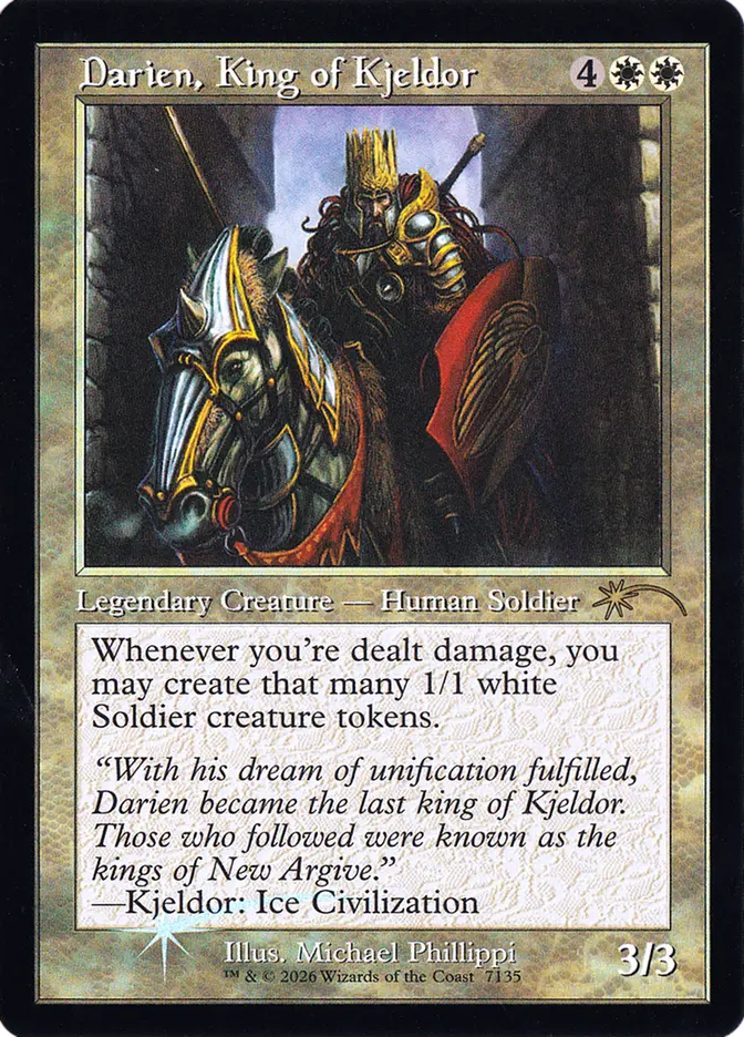 Darien, King of Kjeldor