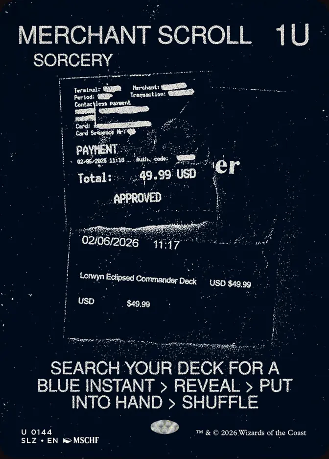 Merchant Scroll