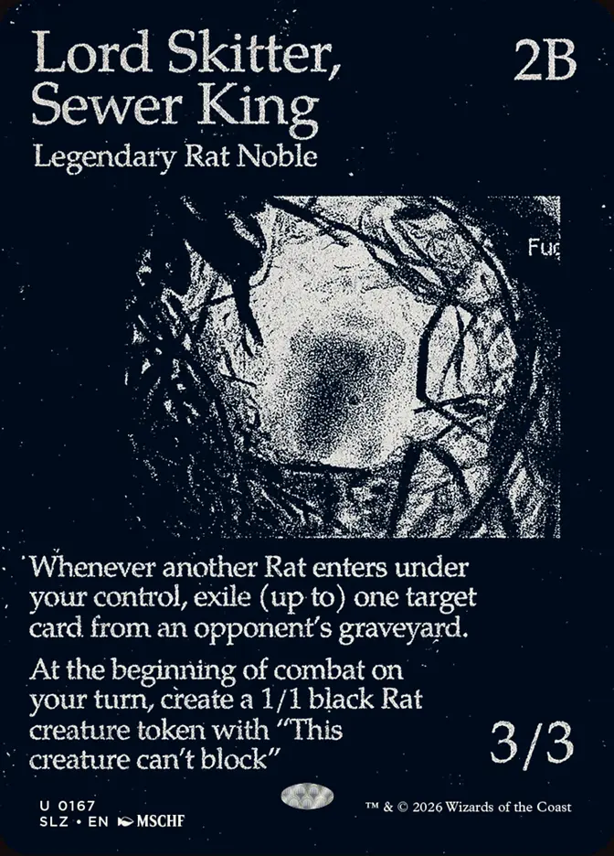 Lord Skitter, Sewer King