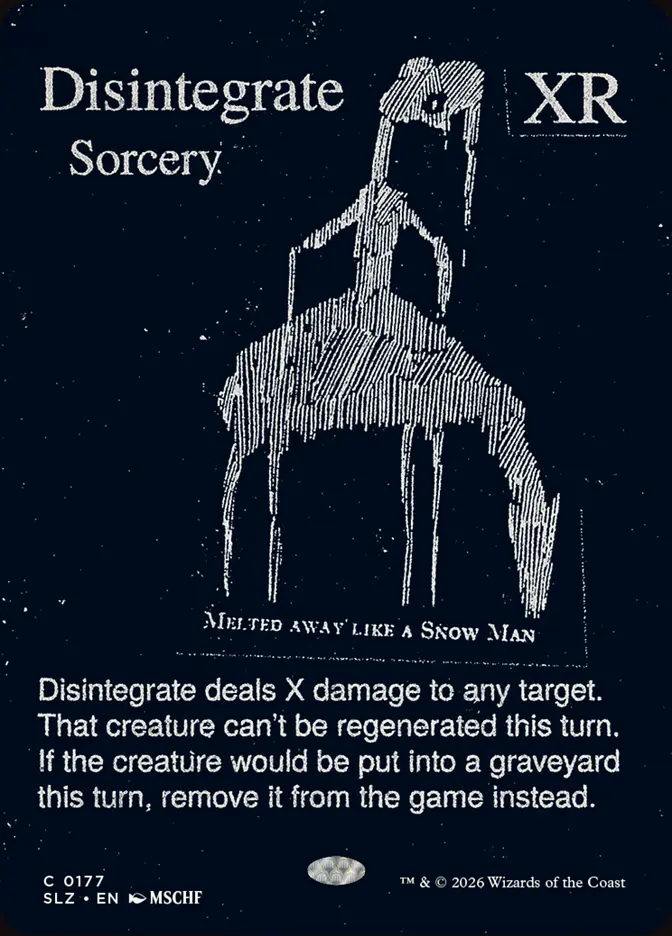 Disintegrate