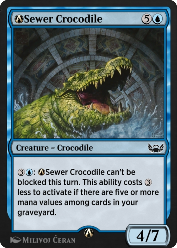 Sewer Crocodile (Alchemy)