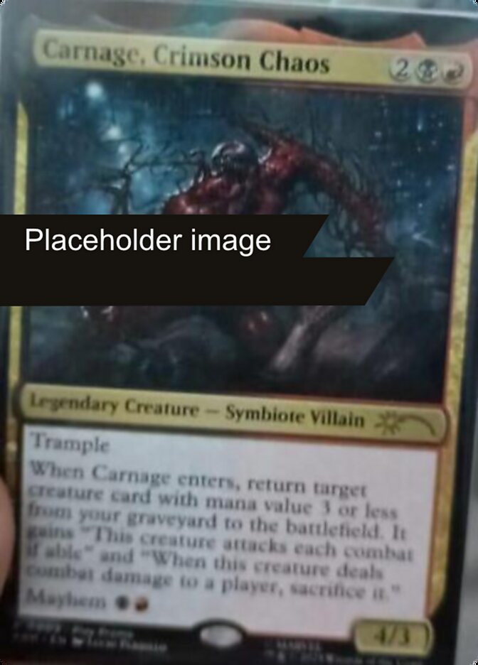 Carnage, Crimson Chaos