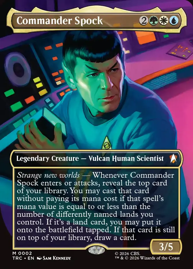 Commander Spock
