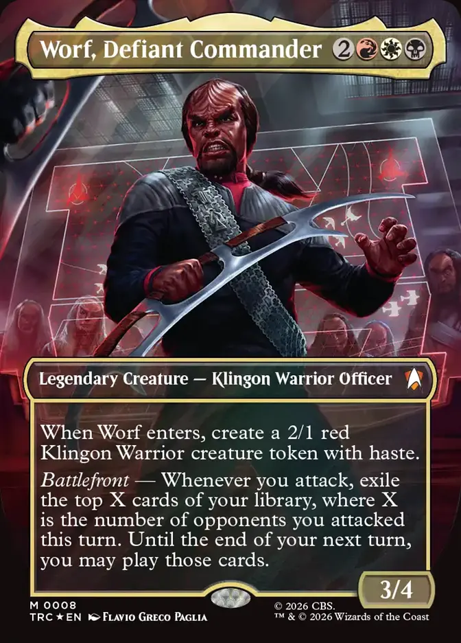 Worf, Defiant Commander