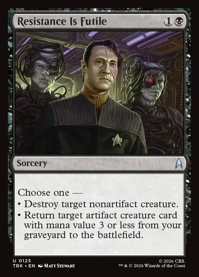 Resistance Is Futile