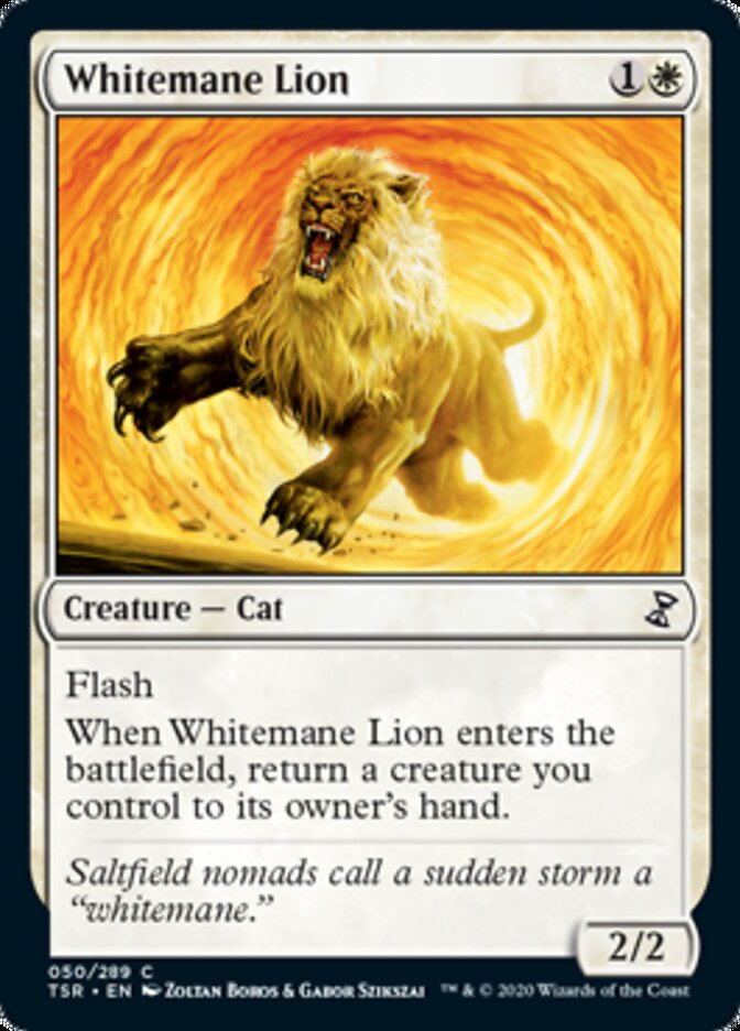 Whitemane Lion