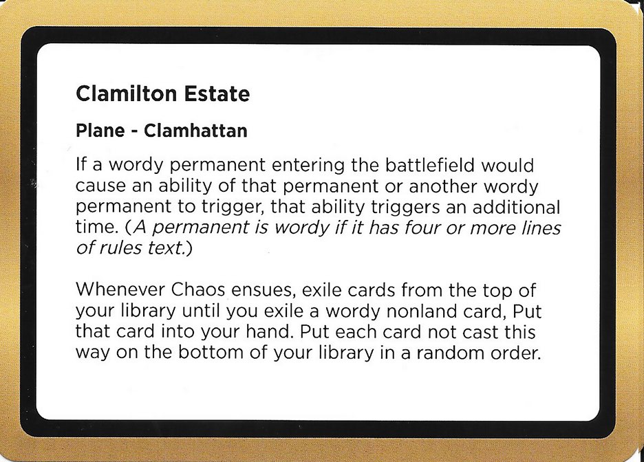 Clamilton Estate