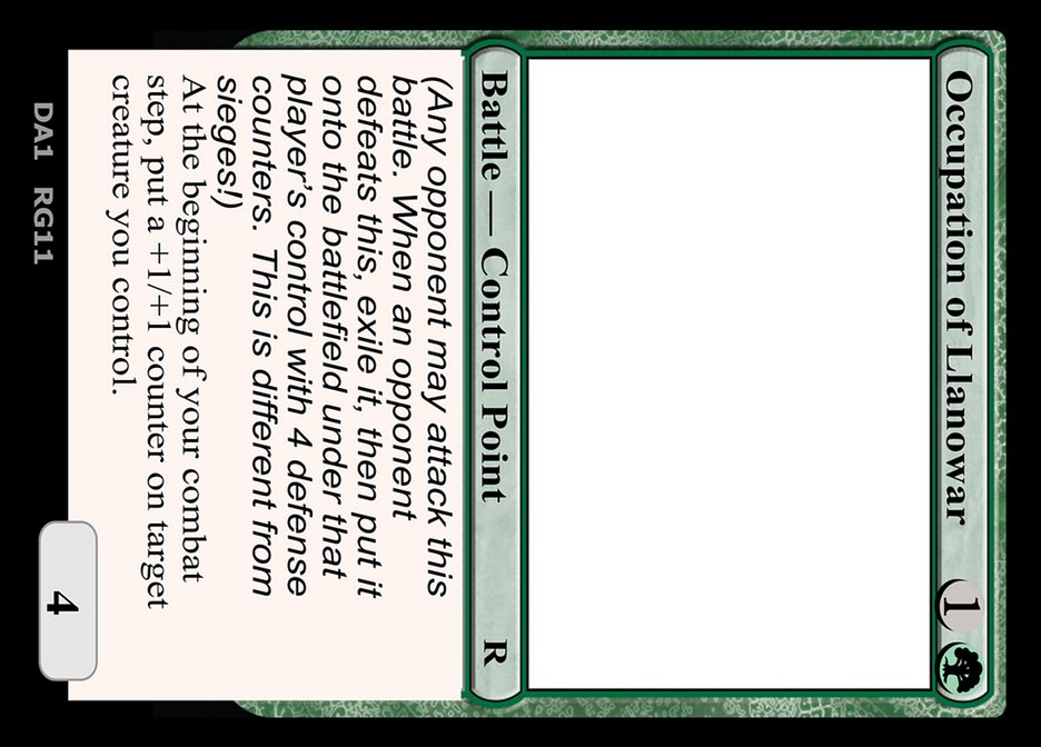 Occupation of Llanowar