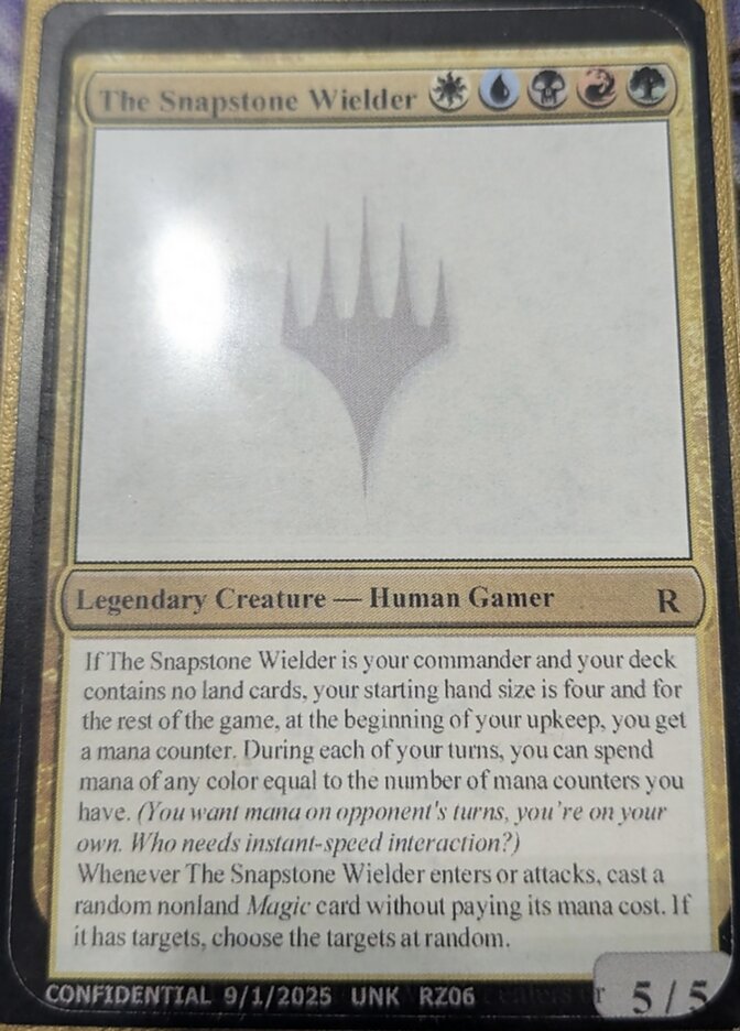 The Snapstone Wielder