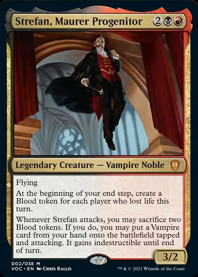 Vampiric Bloodline Crimson Vow Commander Commander Deck mtg.wtf