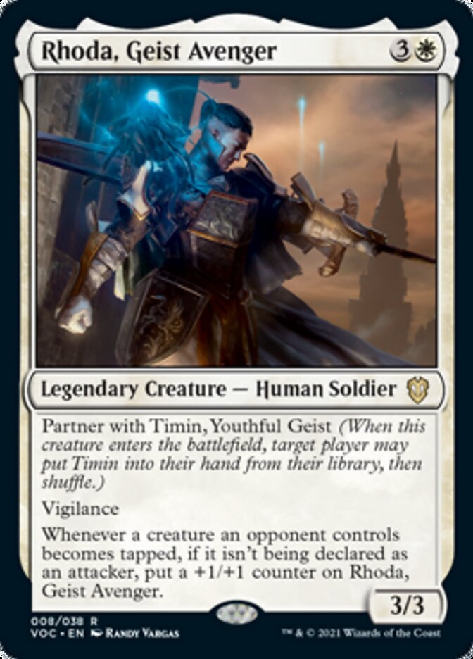 Rhoda, Geist Avenger