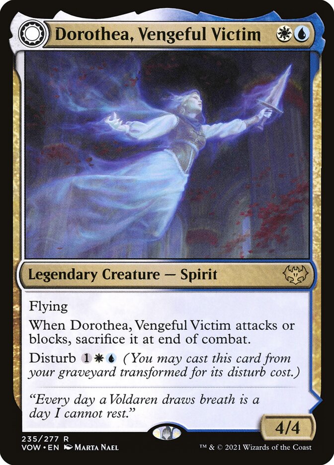 Dorothea, Vengeful Victim