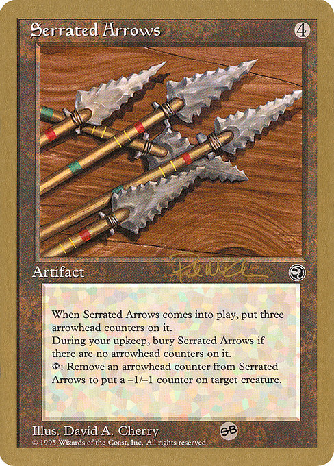 Serrated Arrows