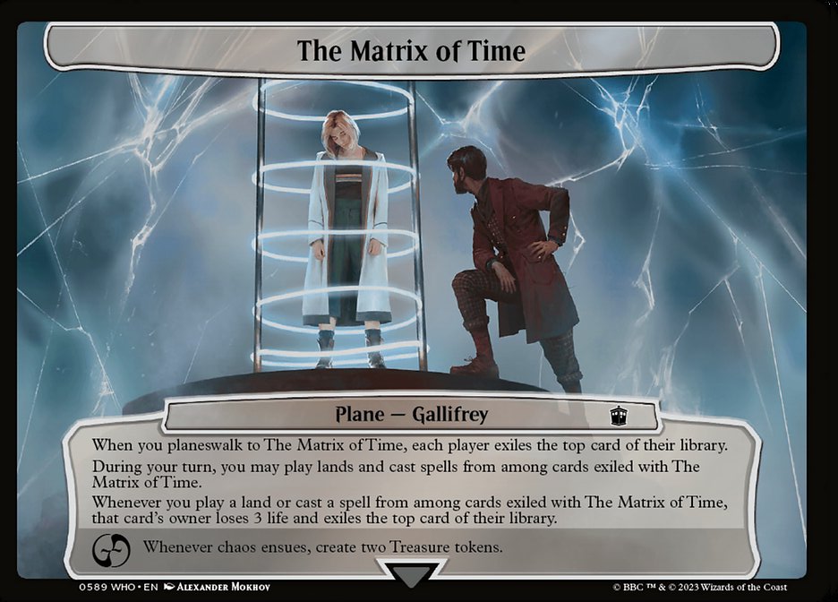 The Matrix of Time