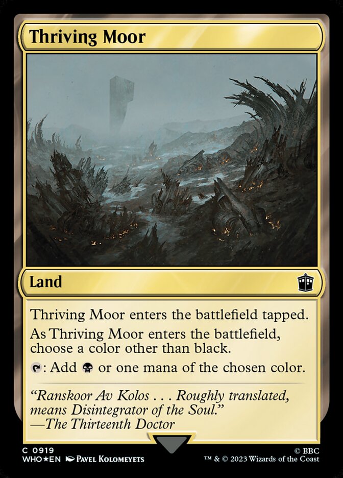 Thriving Moor