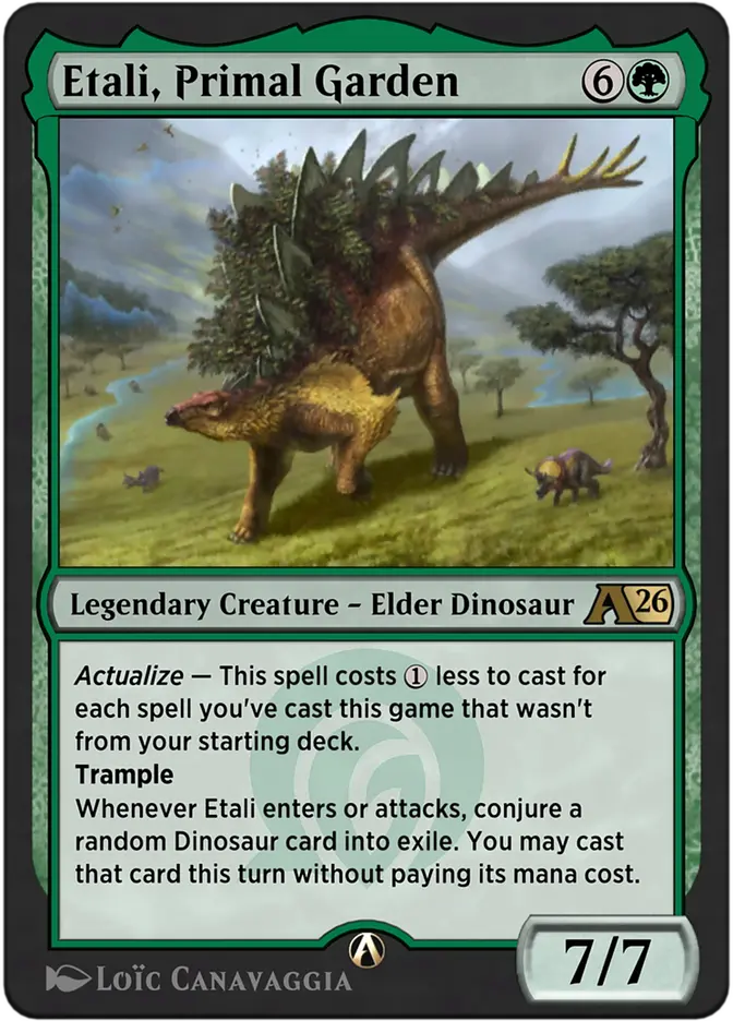 Etali, Primal Garden