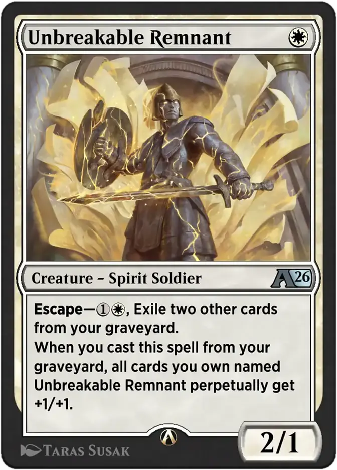 Unbreakable Remnant
