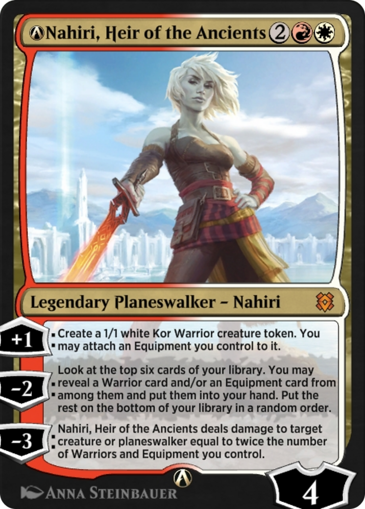 Nahiri, Heir of the Ancients (Alchemy)