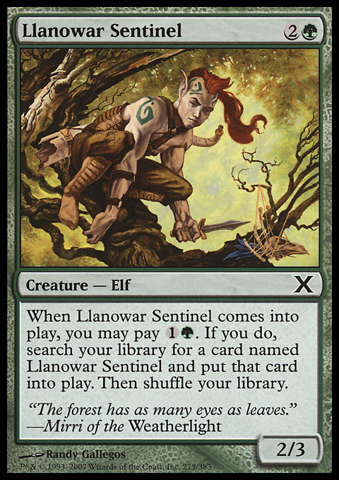 Llanowar Sentinel