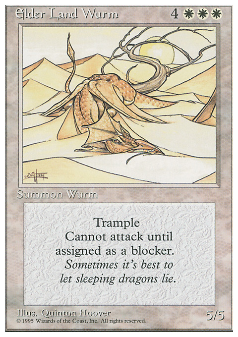 Elder Land Wurm