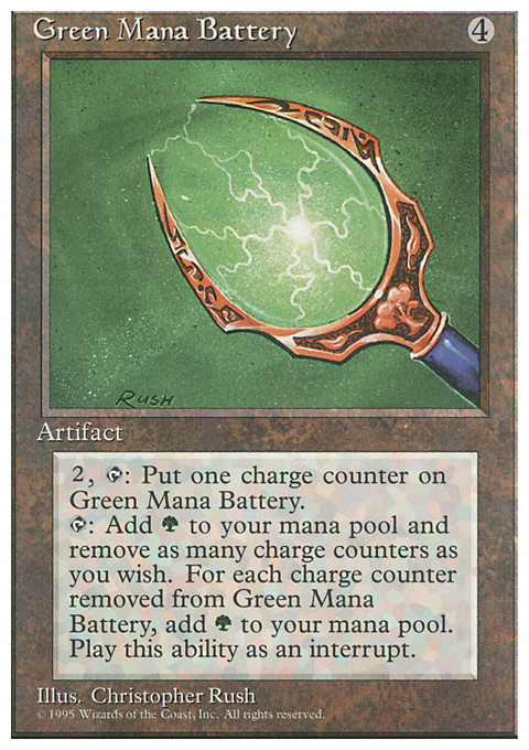 Green Mana Battery