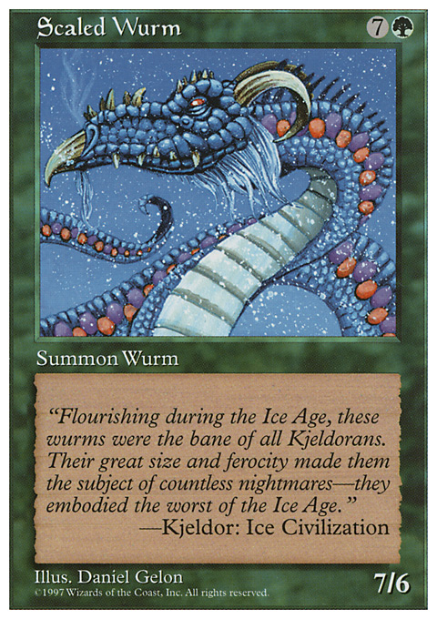 Scaled Wurm