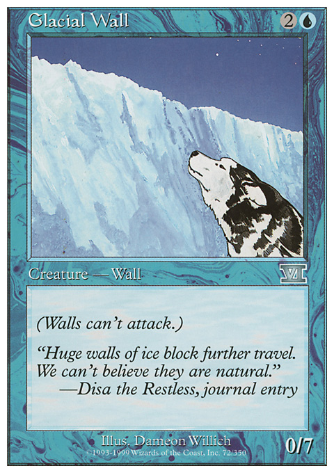 Glacial Wall