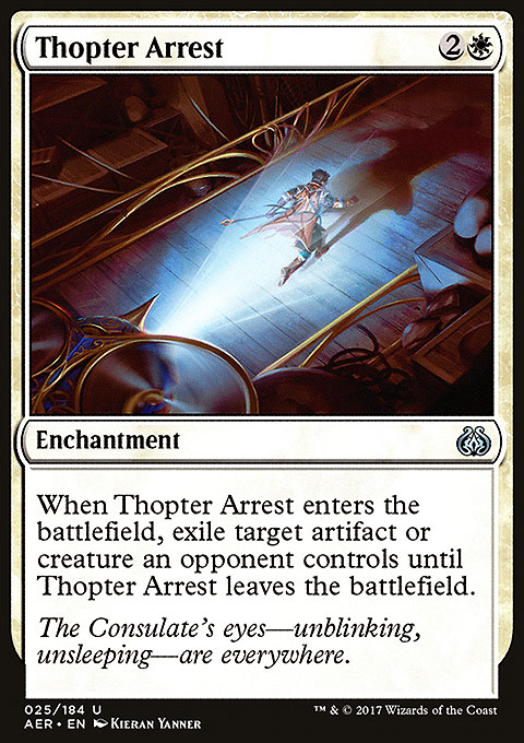 Thopter Arrest