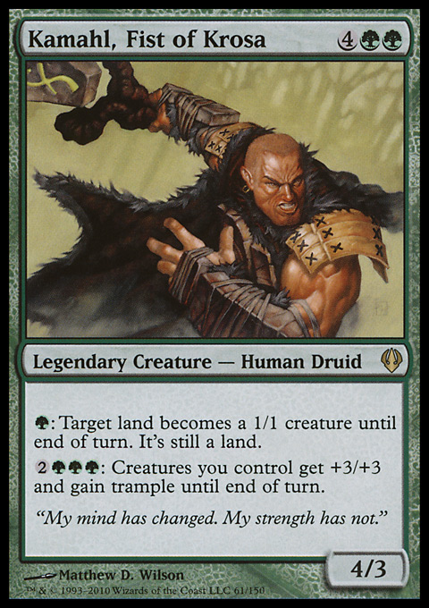 !Kamahl, Fist of Krosa - mtg.wtf