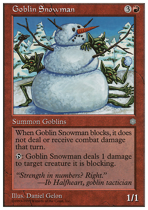 Goblin Snowman