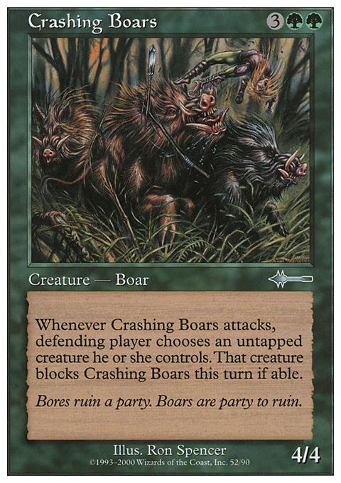 Crashing Boars